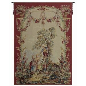 Le Temps des Cerises Tapestry 57 x 81.5 French Wall Hanging High End Woven Art